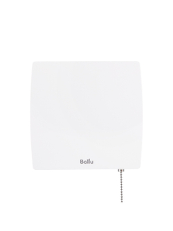 Вентилятор вытяжной Ballu BAF-SL 100 VP с обратным клапаном и тяговым выключателем
