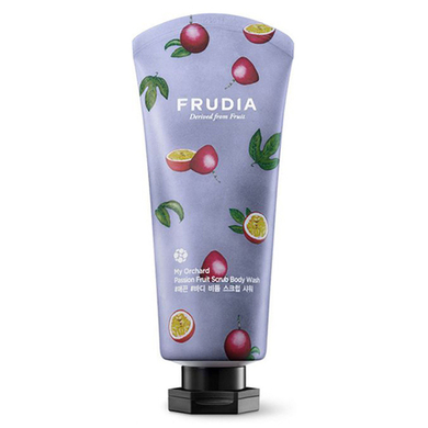 Frudia Скраб для тела с маракуйей - My orchard passion fruit scrub body wash, 300мл