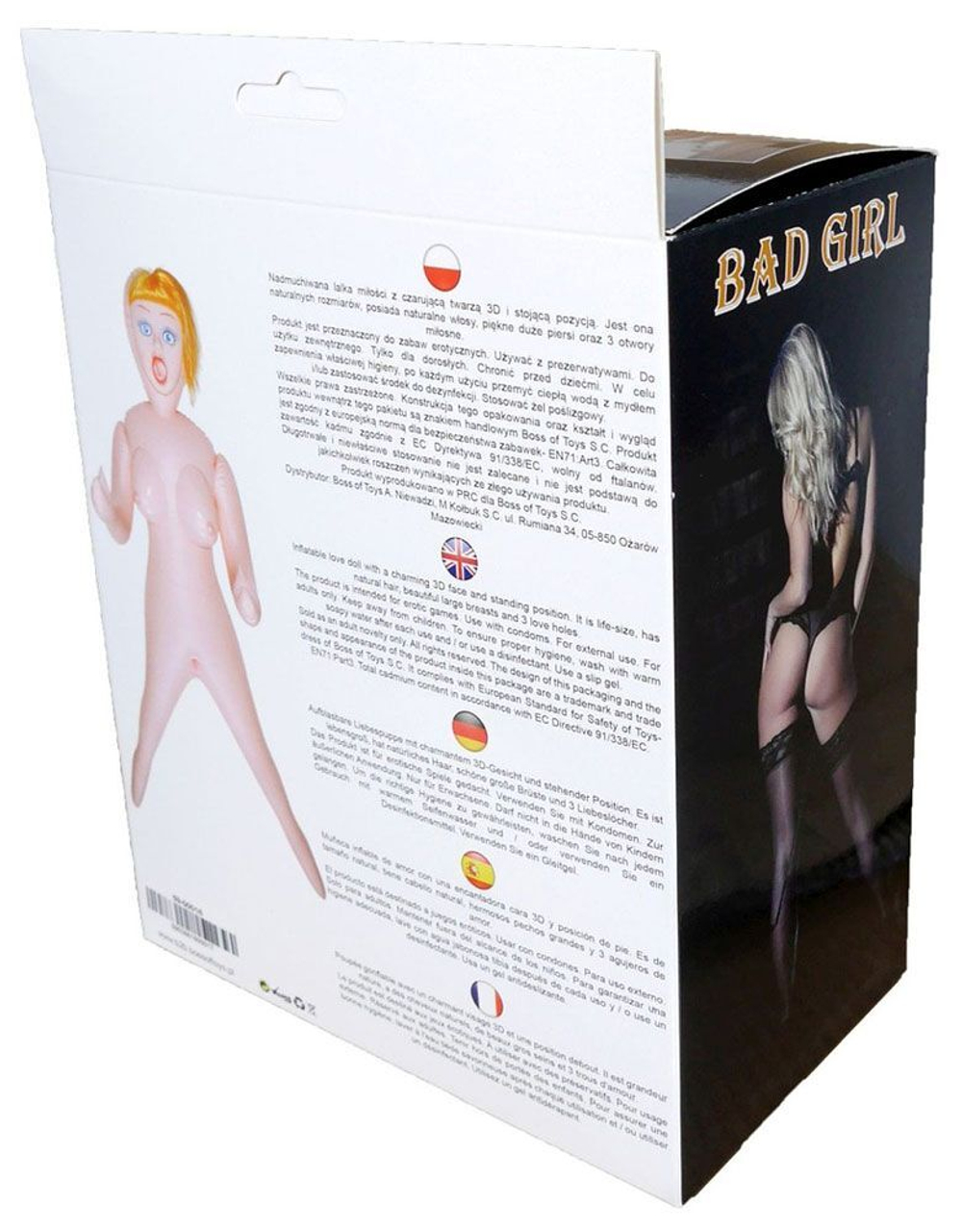Надувная секс-кукла Roxana 3D Boys of Toys, стоячая, телесная