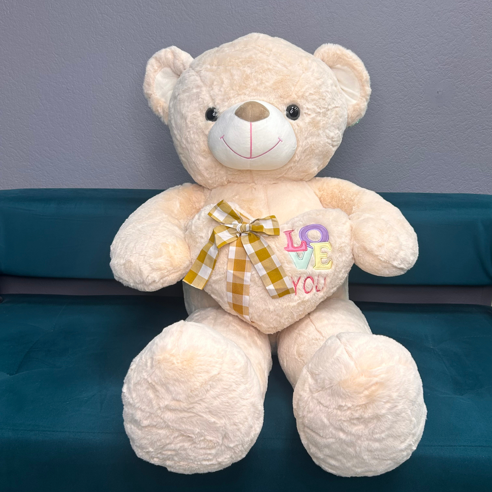 Мишка бежевый