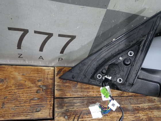 Зеркало правое 16 + 1 pin (контактов) Chery Tiggo 7 Pro 20-нв Б/У Оригинал 601000672AAAGV