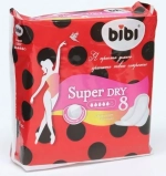 Прокладки женские BiBi Super Ultra Dry 8шт