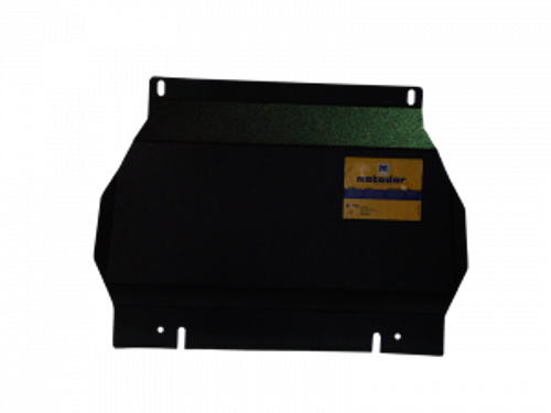 Защита стальная 3 мм Д, ПДф, КПП Mitsubishi Pajero Sport II MOTODOR.11314