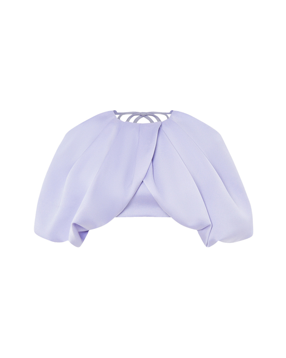 Топ укороченный из сатина