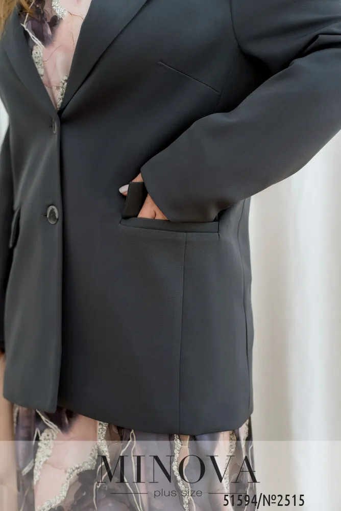 Пиджак 2515-графит Minova
