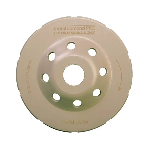 Чашка алмазная 125 мм двухрядная STANDARD TeamDiamondPRO 601251