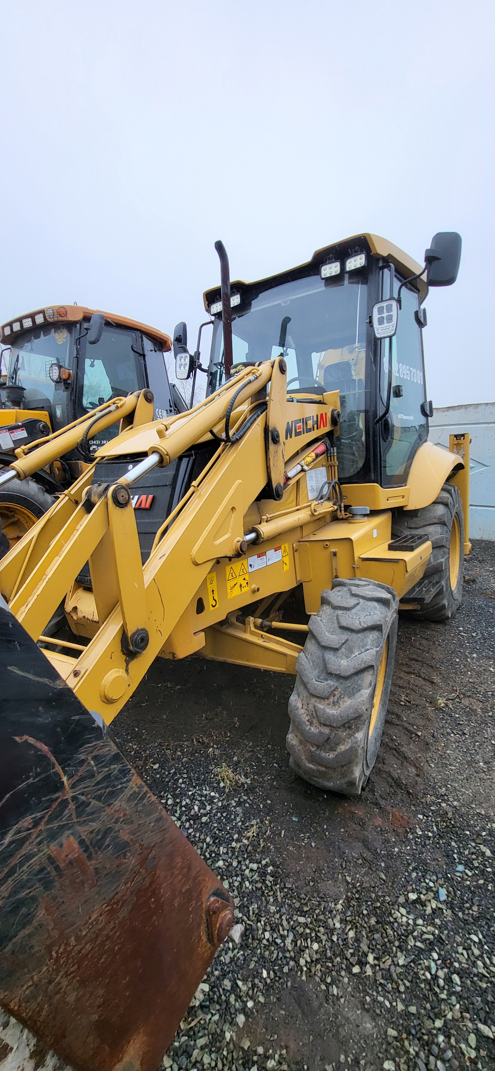 WEICHAI WLB468* Экскаватор-погрузчик WLB468-II (Дизельный, 4,2 л, 95 л.с., АТ)