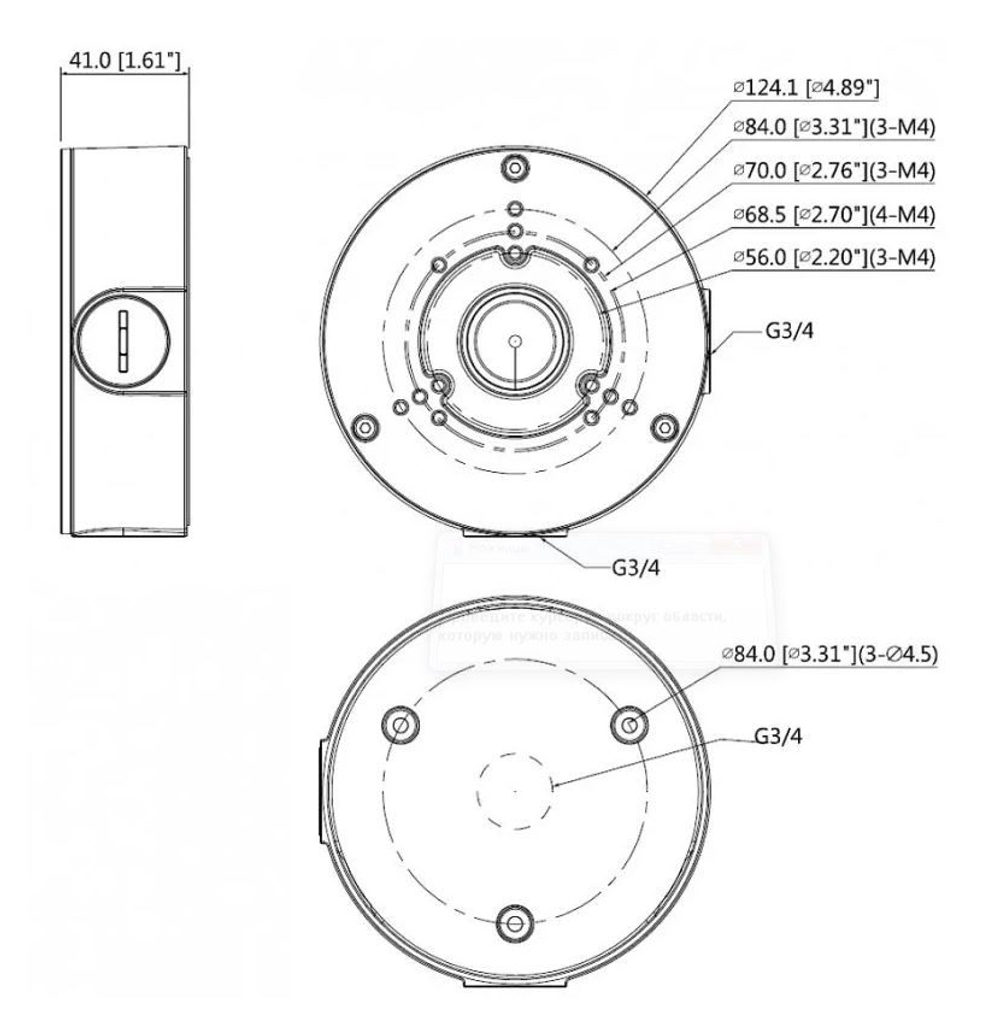 Монтажная коробка Dahua DH-PFA130-E