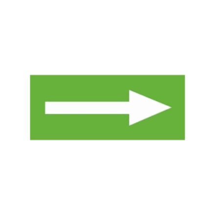 Самоклеящаяся этикетка ЭРА INFO-SSA-114 330х120мм Стрелка без текста SSA-101/DPA-301