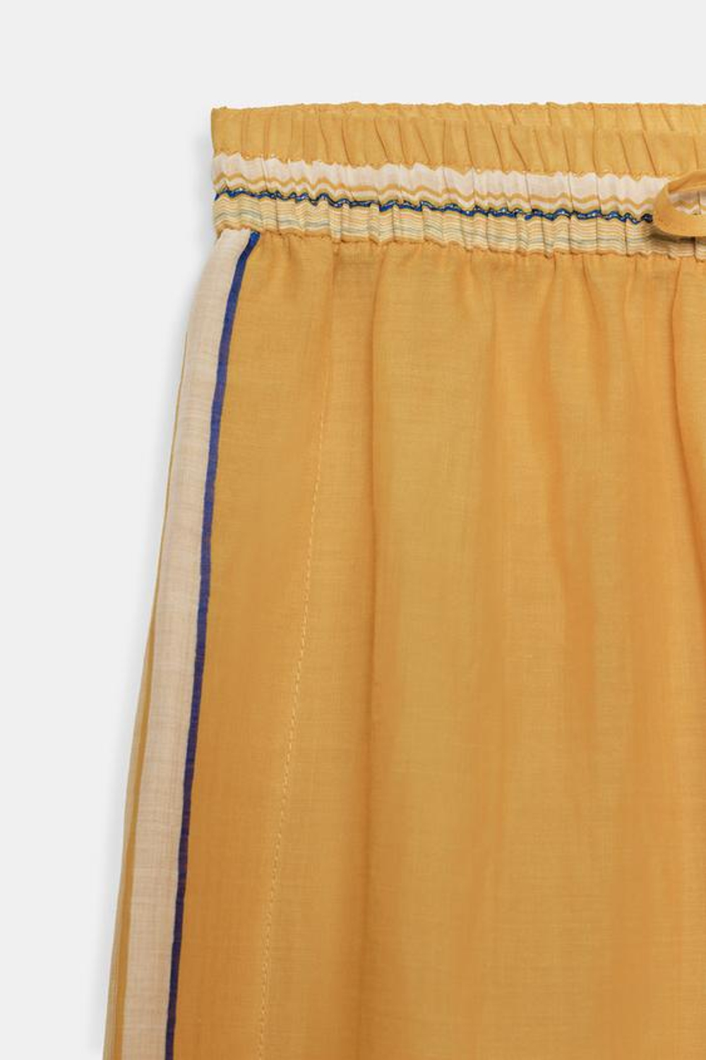 ZARA БРЮКИ ИЗ 100% РАМИ — ZW COLLECTION, С ПРИНТОМ
