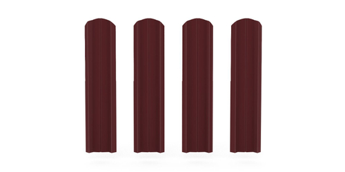 Евроштакет 12,4 см одност 1,2  м 8017