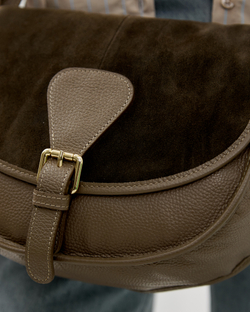 Сумка 561 15 тауп темный