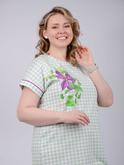 Ночная сорочка Фиалка Ивановский трикотаж