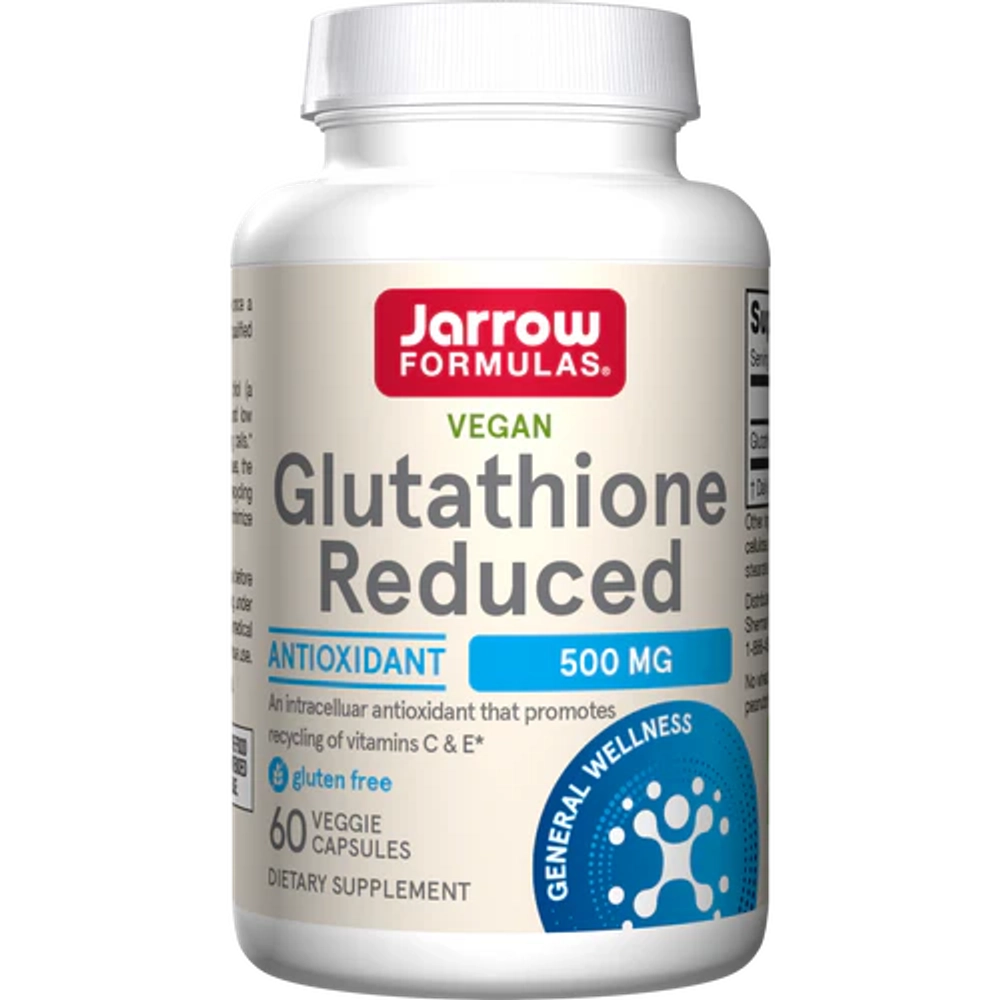 Glutathione Reduced 500 мг 60 капсул Jarrow Formulas