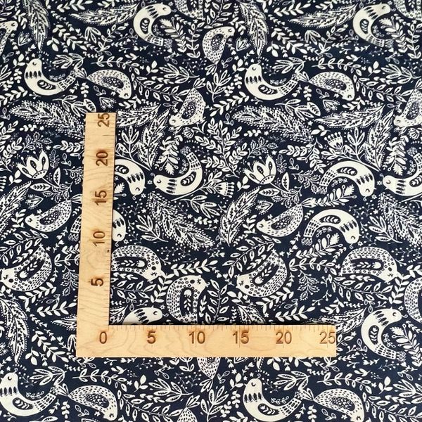 ЭТНО ПТИЧКИ, ТЕМНО-СИНИЙ - 100% хлопок 2