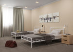 Кровать Форвард КМД 8 Леон 160 белая