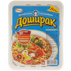 Лапша Доширак со вкусом Морепродуктов 90 гр