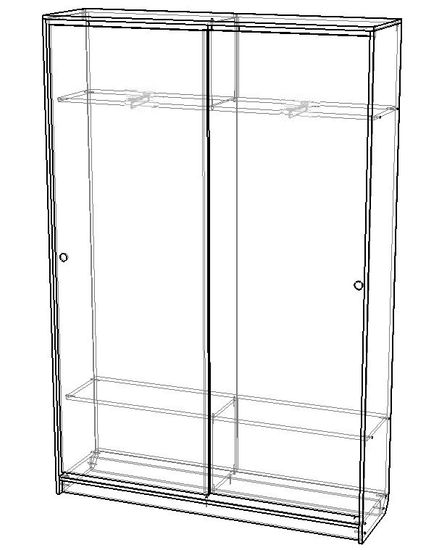 Шкаф-купе  СЕНТ-5