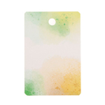 Бирка картон "Лилия" двусторонняя 4х6 см