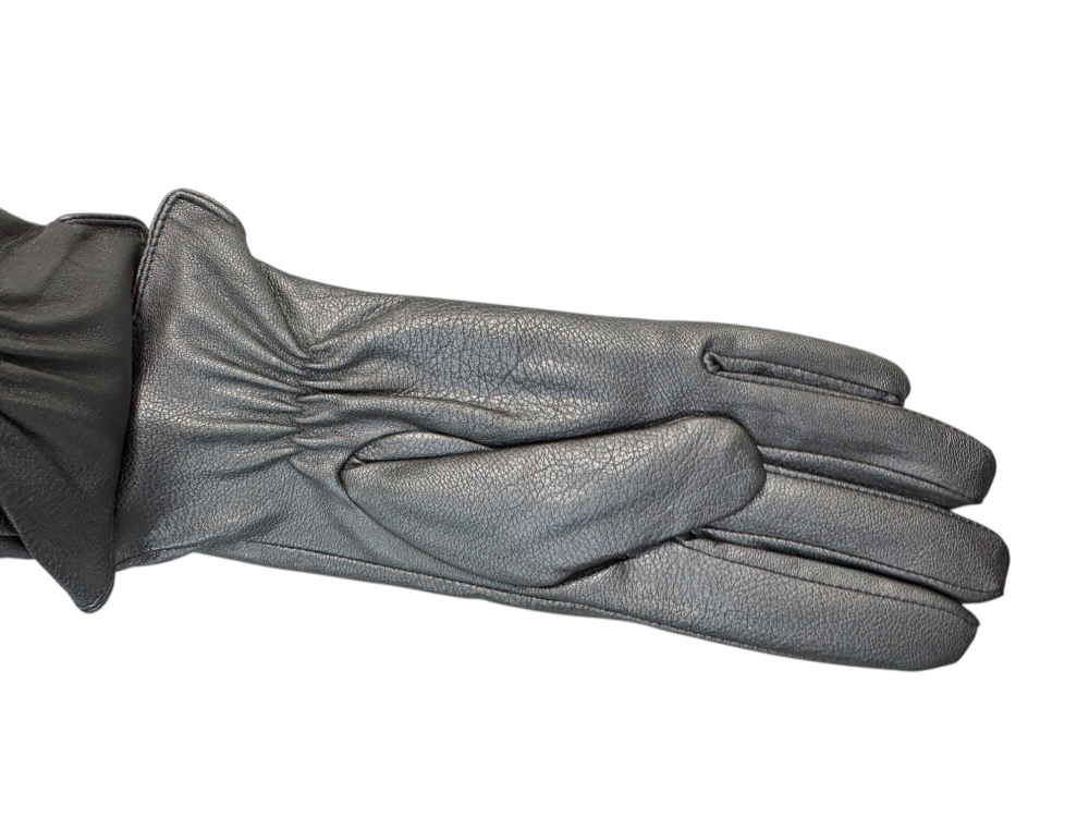 Перчатки. Женские. Материал верха: Эко кожа. Подклад: Плюш-флис. 10 шт в упаковке, разные цвета.