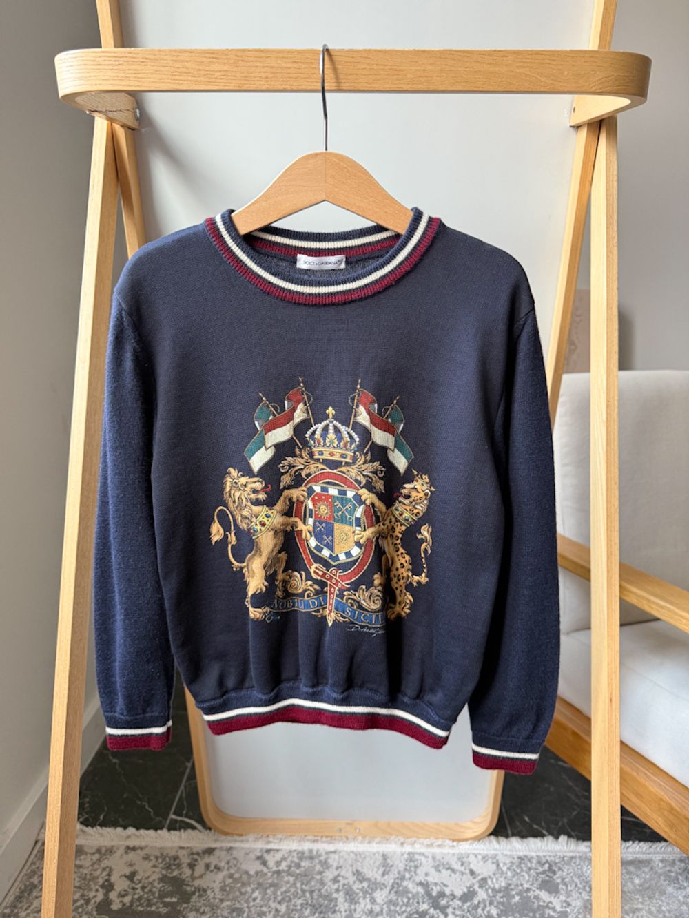 Джемпер Dolce & Gabbana из шерсти и хлопка, 116