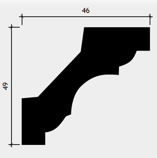 КАРНИЗ 1.50.115 ЕВРОПЛАСТ