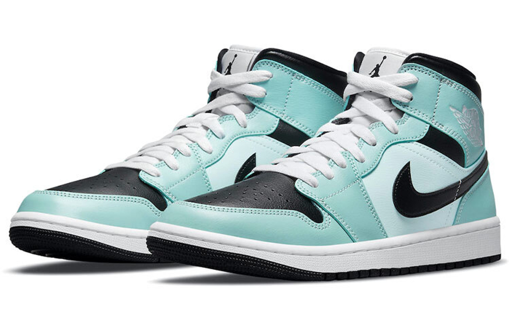 Кроссовки Jordan Air Jordan 1 Mid "Teal Tint" (Женская размерная сетка)