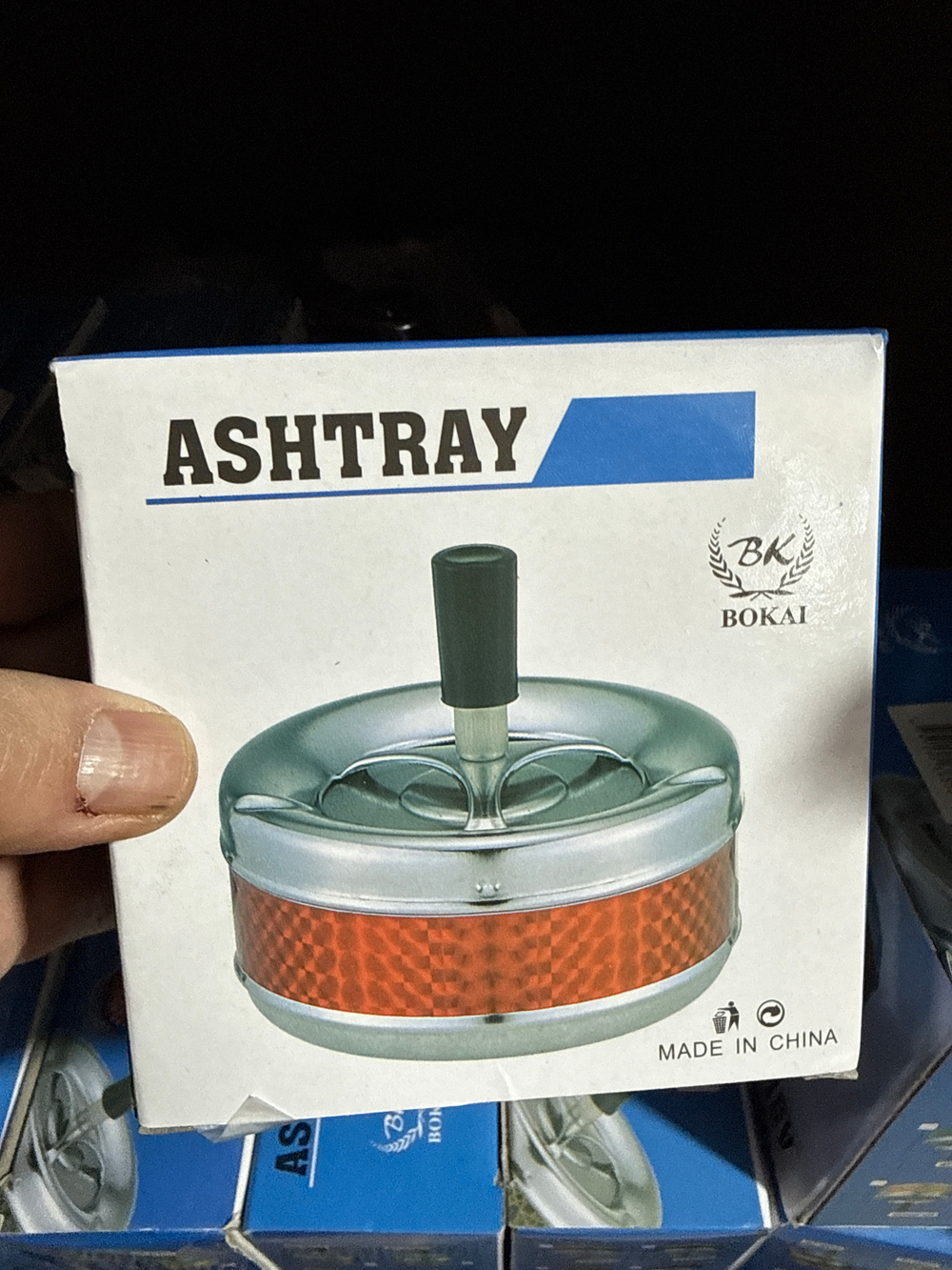 Пепельница аштрей ashtray средний 6002а