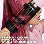 Фен-щётка ghd Duet Blowdry Galactic Lilac с термостойкой косметичкой и щёткой для чистки (набор)