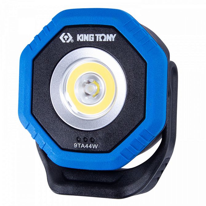 KING TONY (9TA44W) Фонарь светодиодный, 1+3 элемента, Li-Ion, 3,7 В