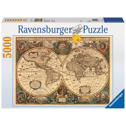 Ravensburger - Пазл Бывшая карта мира 5000 шт. 174119
