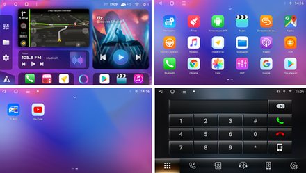 Магнитола для KIA Mohave 2008-2017 - FarCar BM465M на Android 13, QLED, TS10, 4Гб+32Гб, CarPlay, 4G SIM-слот