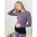 7044137 Бандаж-пояс универсальный, размер 108-112, цвет черный