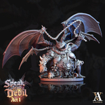 Grand Alliance Chaos Chaos Daemons Daemon Prince Демон принц хаоса миниатюра для dnd, днд, pathfinder, фентези, Настольная игра, НРИ, Варгейм, РПГ