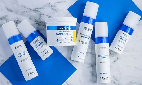 Линия Aravia Professional Soft Sensitive - уход для чувствительной кожи