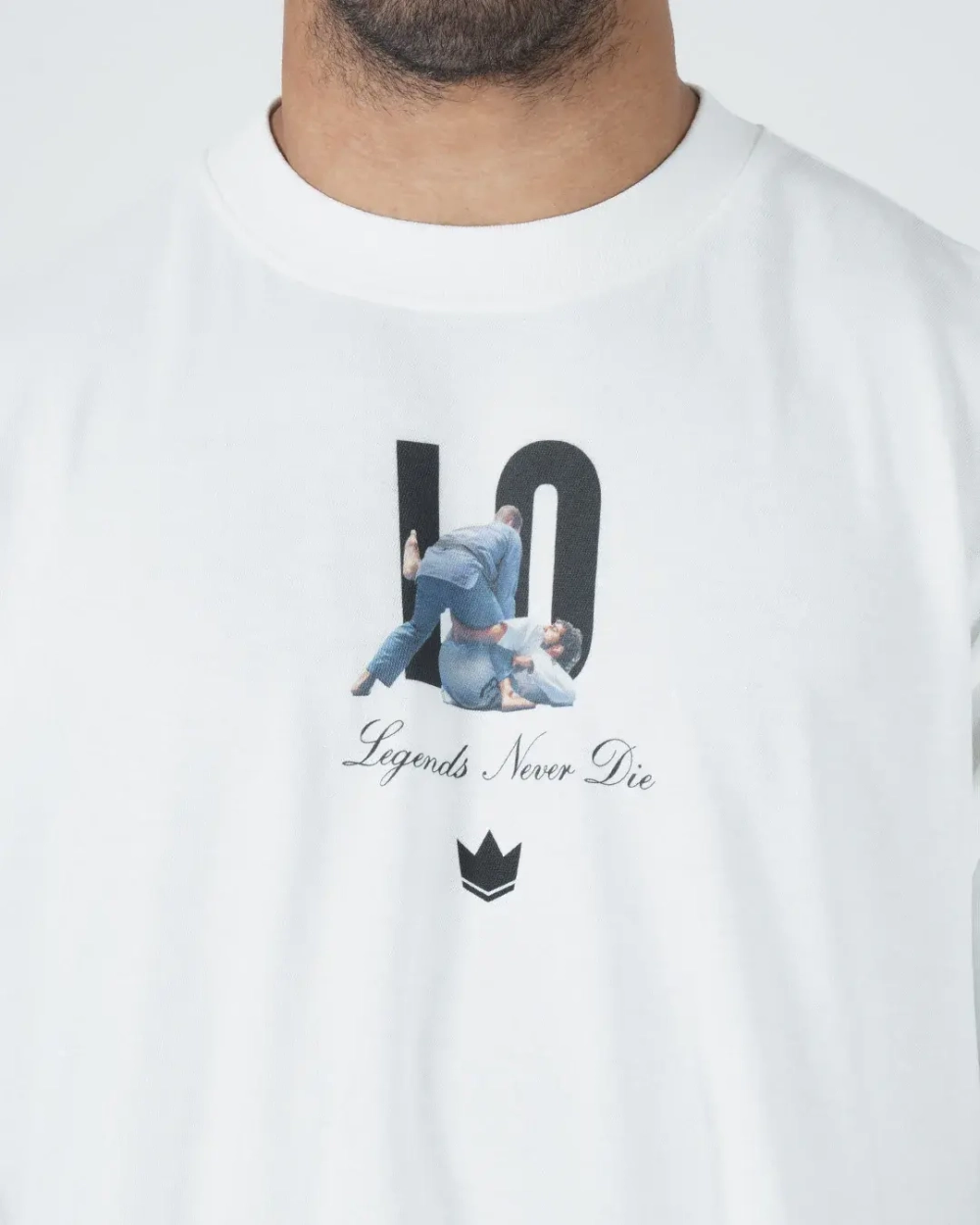Футболка KINGZ Leandro Lo Tee белая