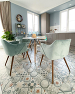 Стол круглый Eames DSW NEW D70 белый