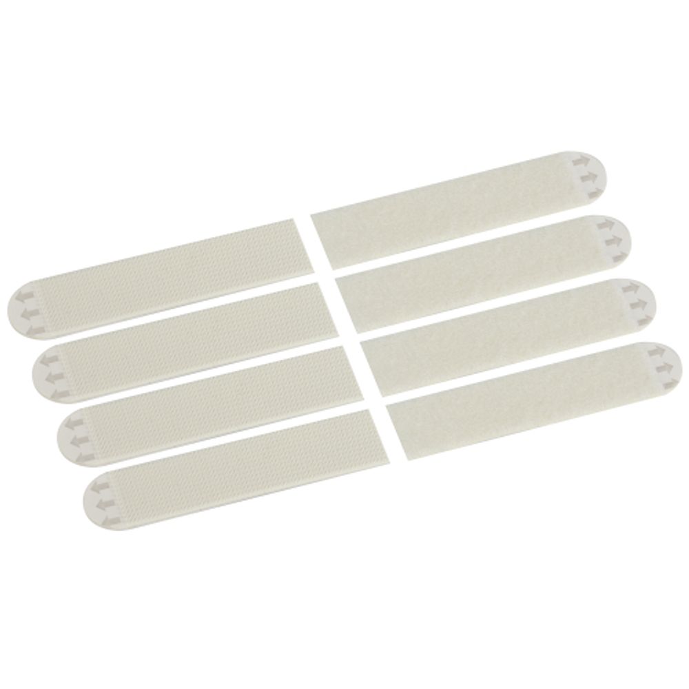 Застежки СИЛА SHS-P20L-W4 L большие с технологией бесследного удаления 4 пары нагрузка на 1 пару 2 кг