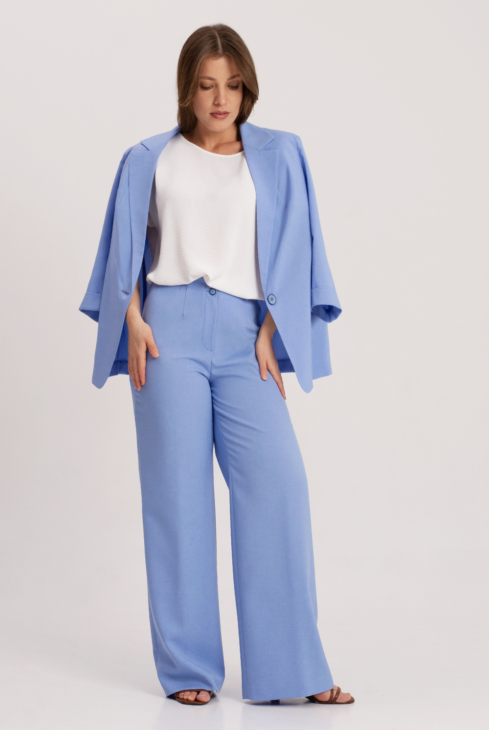 Брюки женские 02, сизый #38Сиз0202