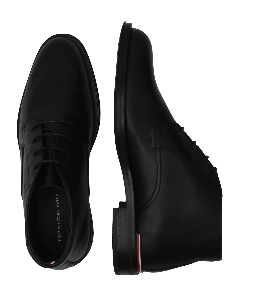 Кожаные дерби Tommy Hilfiger - черный(FM0FM04804)