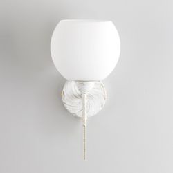 Citilux Флорида CL148310 Бра с выключателем Белое с патиной