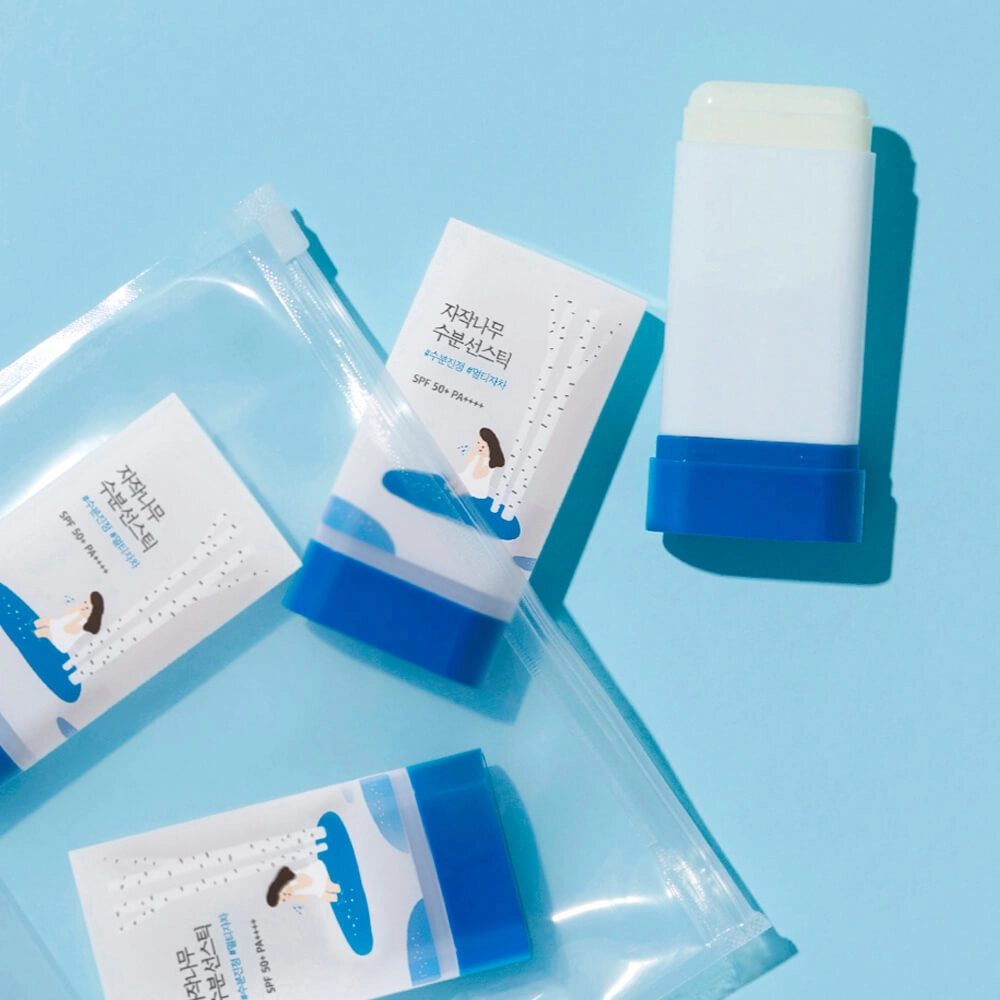Солнцезащитный стик Round Lab Birch Juice Moisturizing Sun Stick SPF50+ PA++++ 18 г