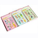 Набор магнитных закладок, Alingar, 120х20 мм, "Принцессы" (аниме), 6шт. европодвес