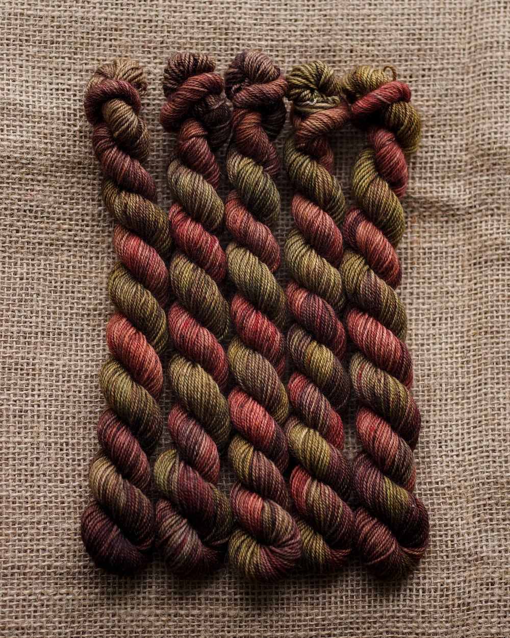 Носочная пряжа с пухом яка "Горный хребет" (мини)