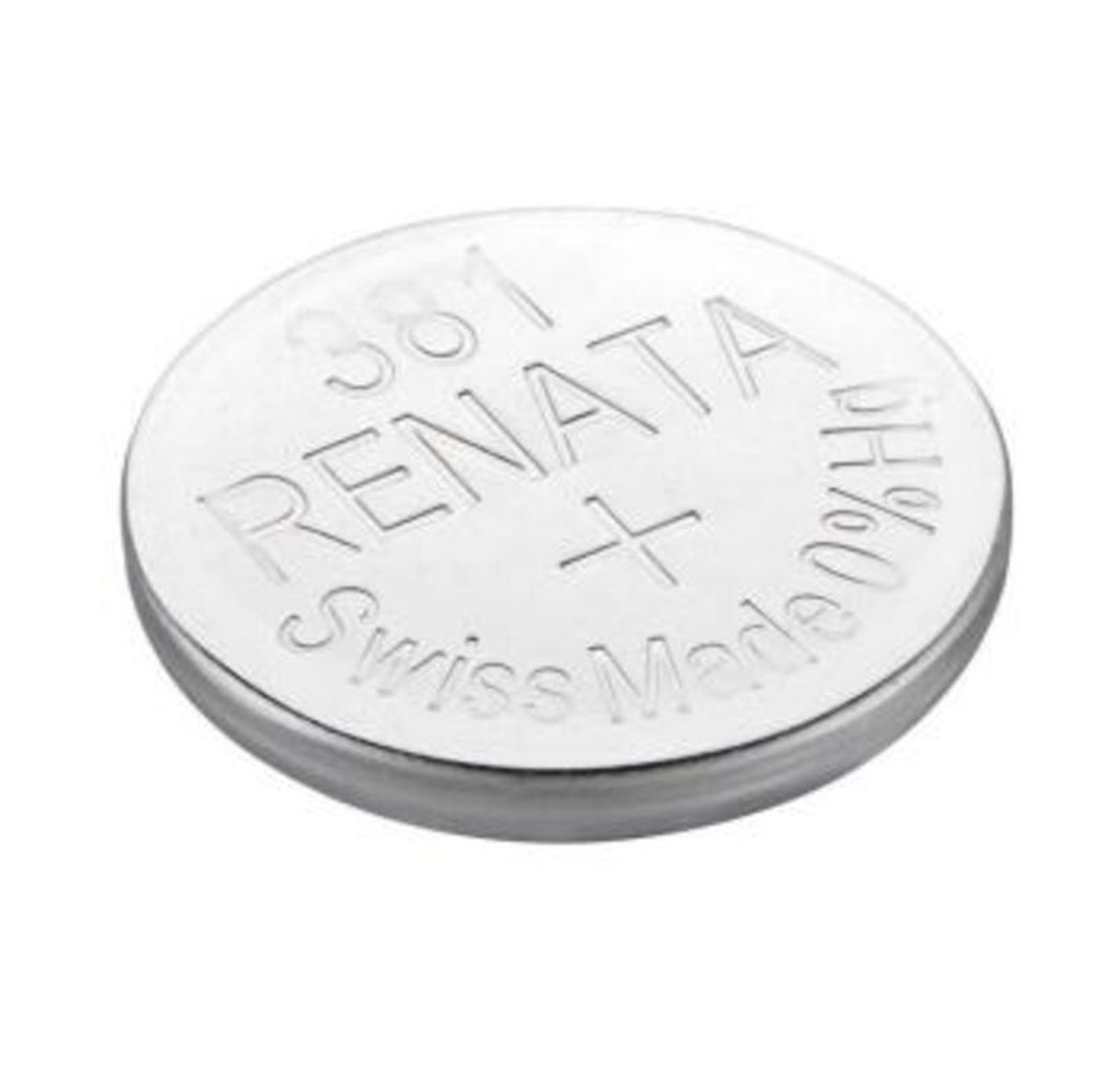 Элемент питания Renata 381 (SR1120S)0%Hg BL-1/10/100