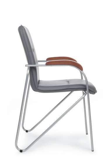 Стул Самба с деревянными подлокотниками SMB-02 Серый