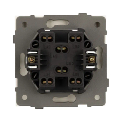 Механизм выключателя одноклавишный перекрёстный SWT-TENDO-MKX1-SFPL-GD (230V, 10A) (Arlight, -) 054572