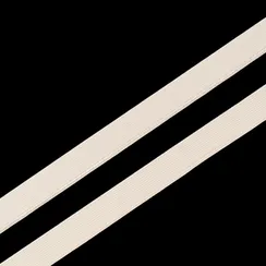 Резинка отделочная крем 15 мм, кант