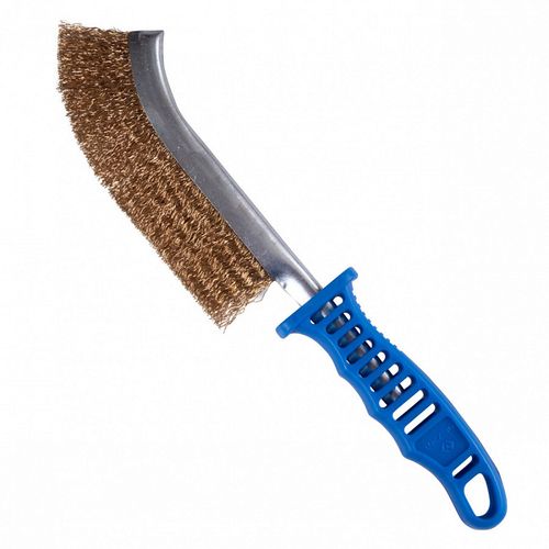 KING TONY (9CZ201) Щетка металлическая, пластмассовая ручка