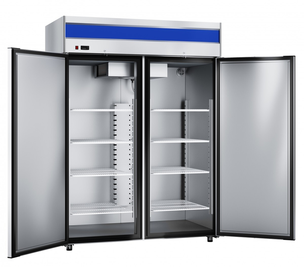 Шкаф холодильный низкотемпературный ШХн-1,4-01 нерж. (верхний агрегат)